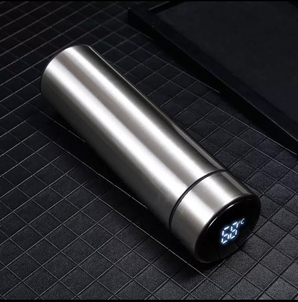 Smart LED Stainless Steel Hot and Cold Bottle - smart LED Temperature Bottle