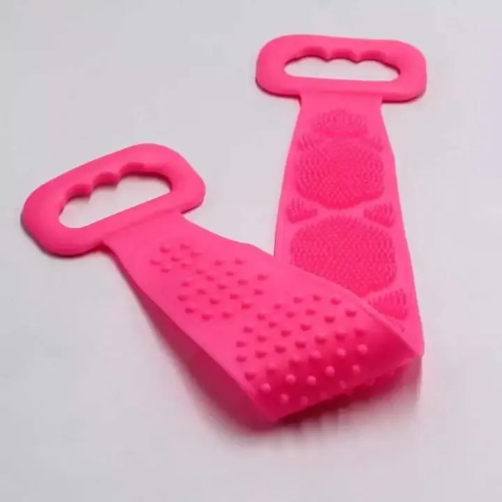 2PCS Silicone Back Scrubber Belt