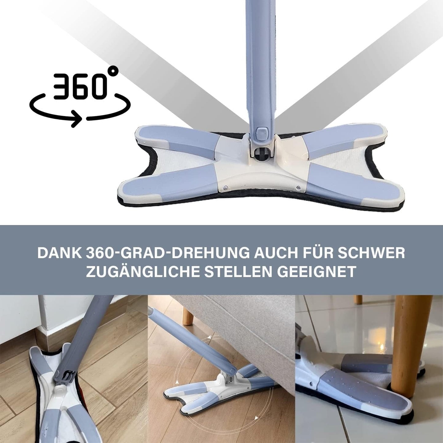 XMOP Advanced Microfiber Mop