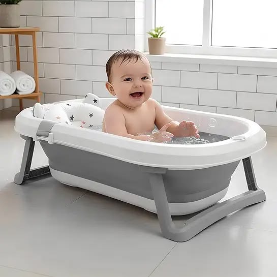 Baby Bathing Net Non-Slip Universal Newborn Cross Bathing Bag